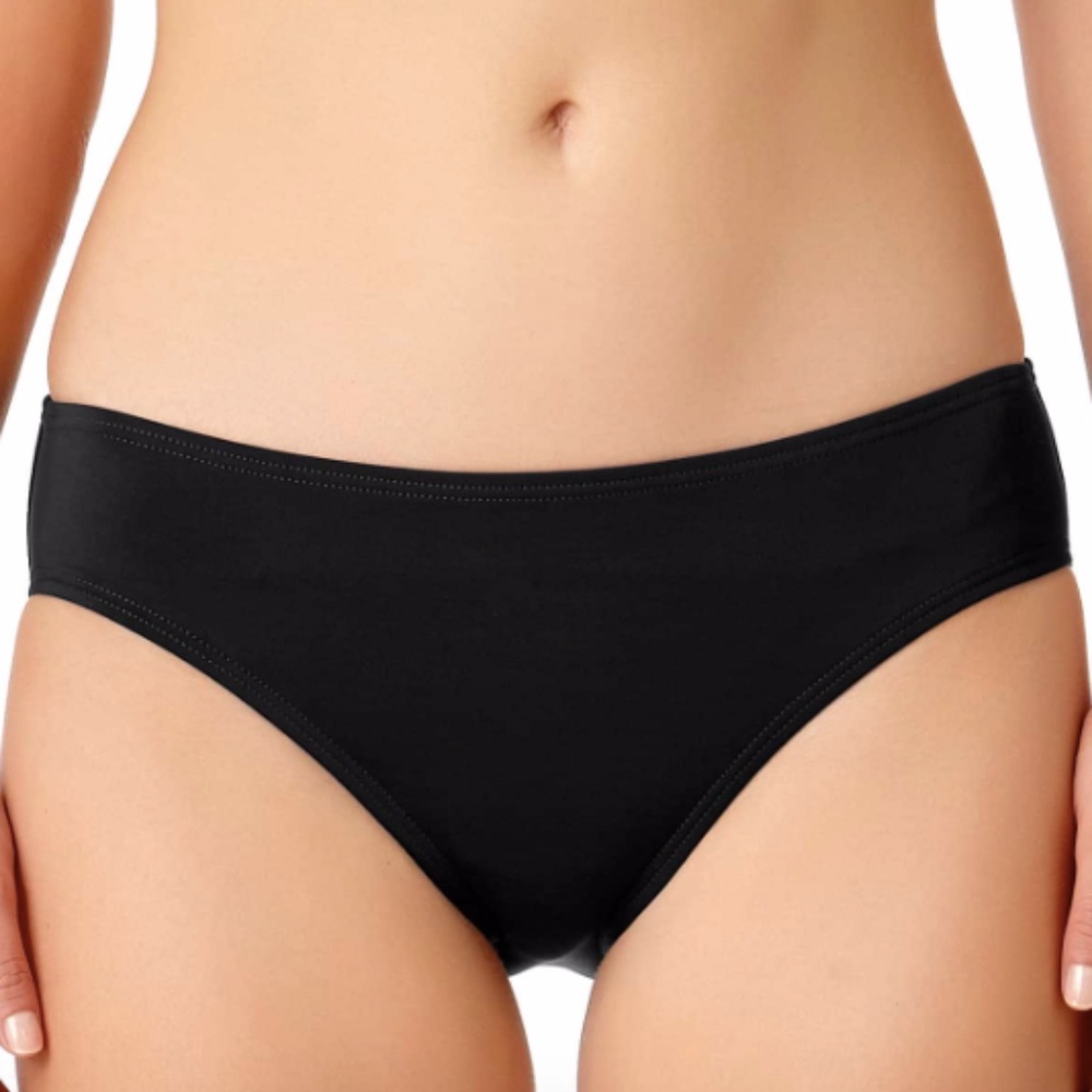 Anne Cole Scoop Bikini Bottoms Black